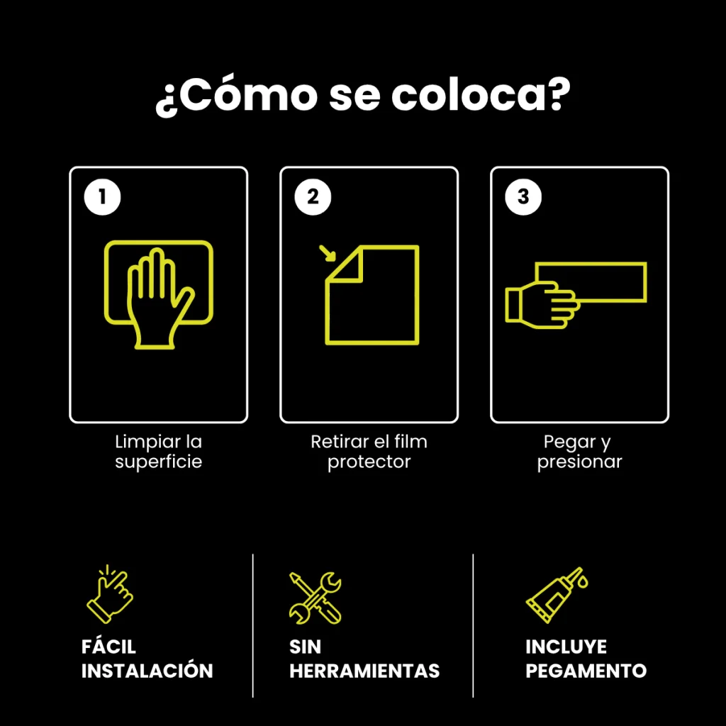 Piso Autoadhesivo Simil Madera Gris Caja 5m2 · Información técnica