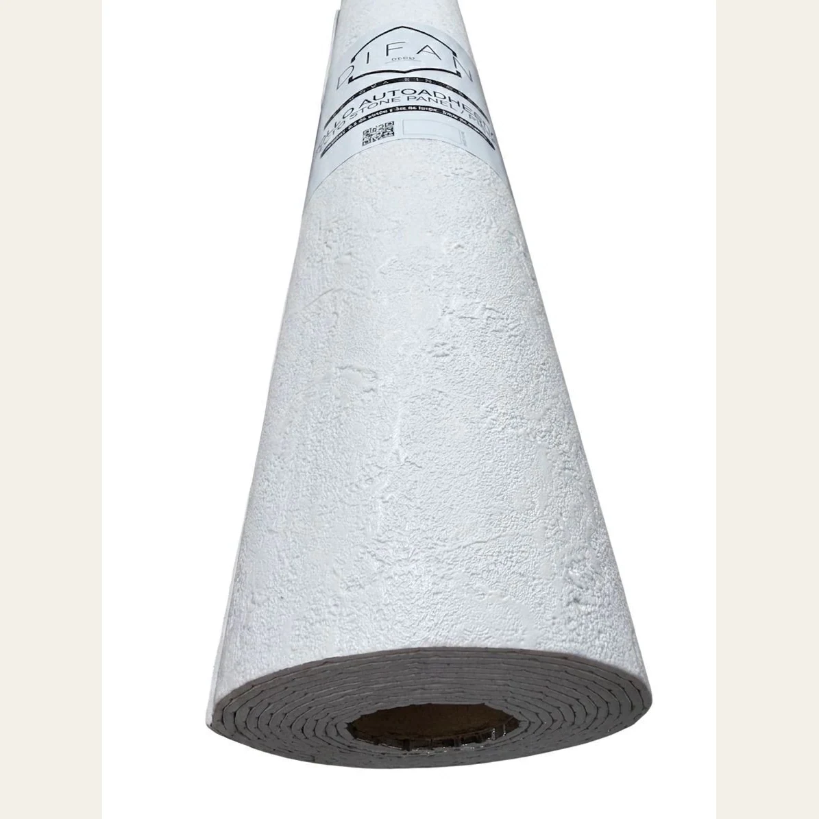 Rollo Piedra Flexible Autoadhesiva Blanco - Rugoso 0.60 X3 Mts · Producto