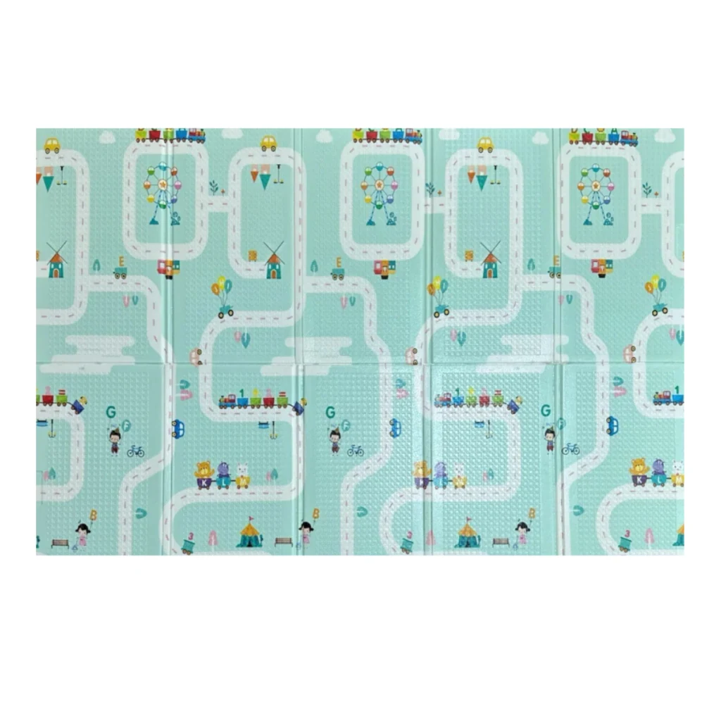 Alfombra Antigolpes Reversible Piso 150x200 Autos