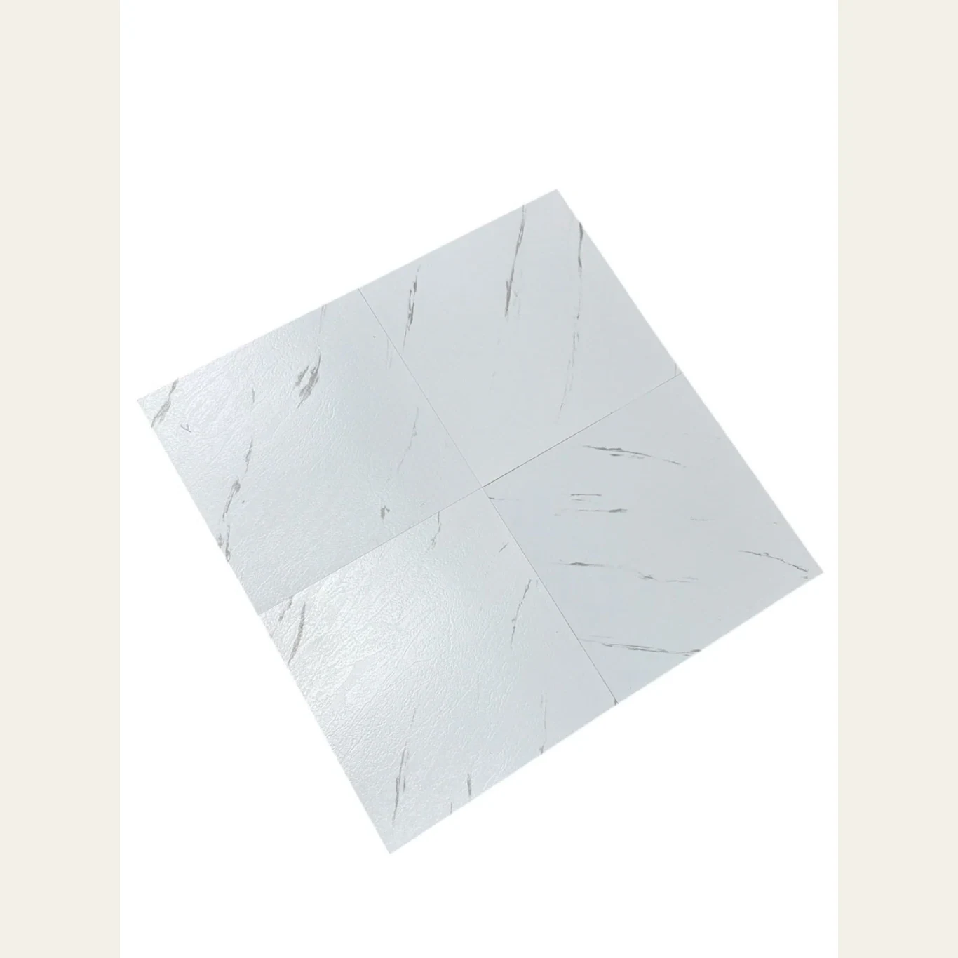 Piso Autoadhesivo Cuadrado Tiza 45,5x45,5 - Cubre 5m2 · Producto