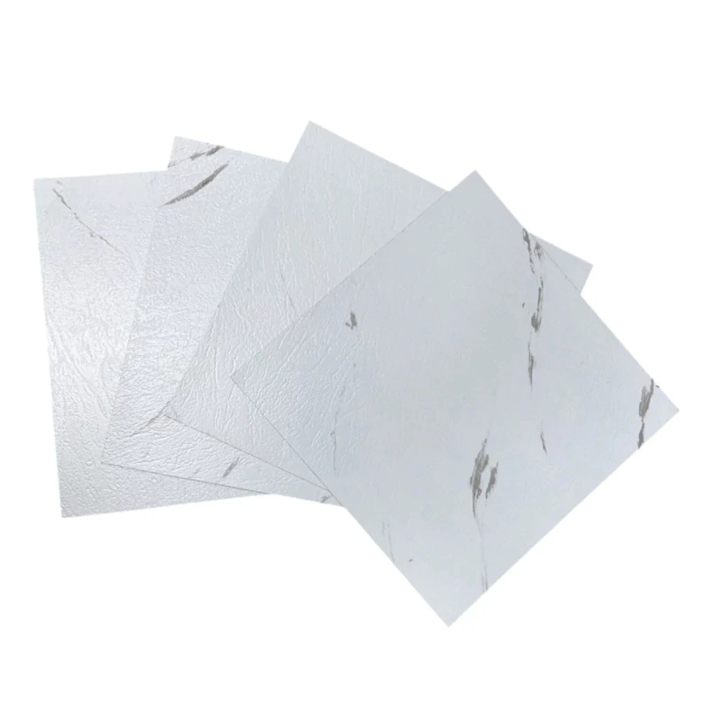 Piso Autoadhesivo Cuadrado Tiza 45,5x45,5 - Cubre 5m2 · Producto