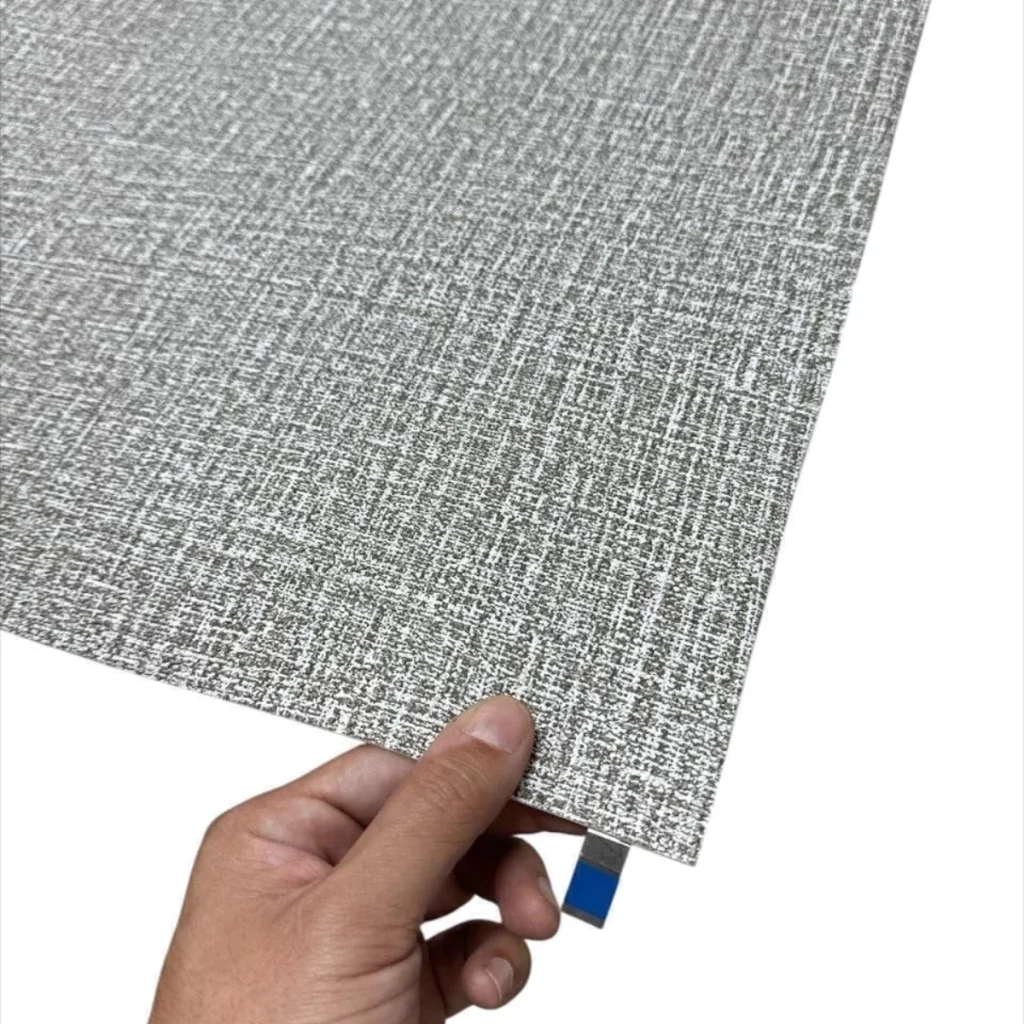 Papel Espumado Autoadhesivo 50x10m Gris · Detalle de trama